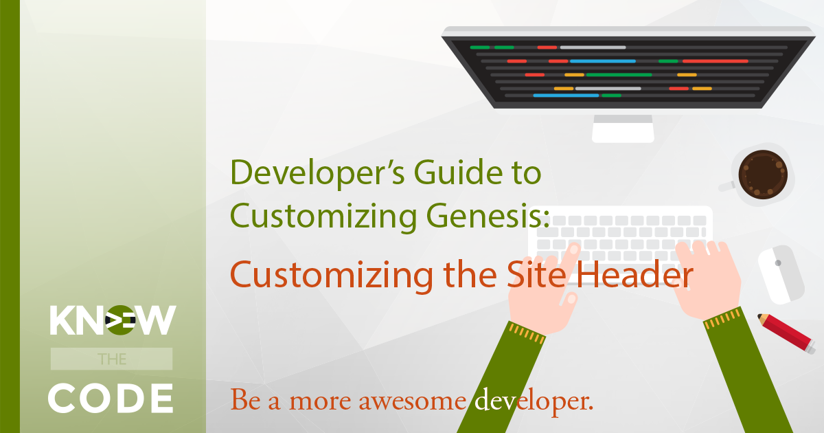 Customizing the Genesis Site Header Lab