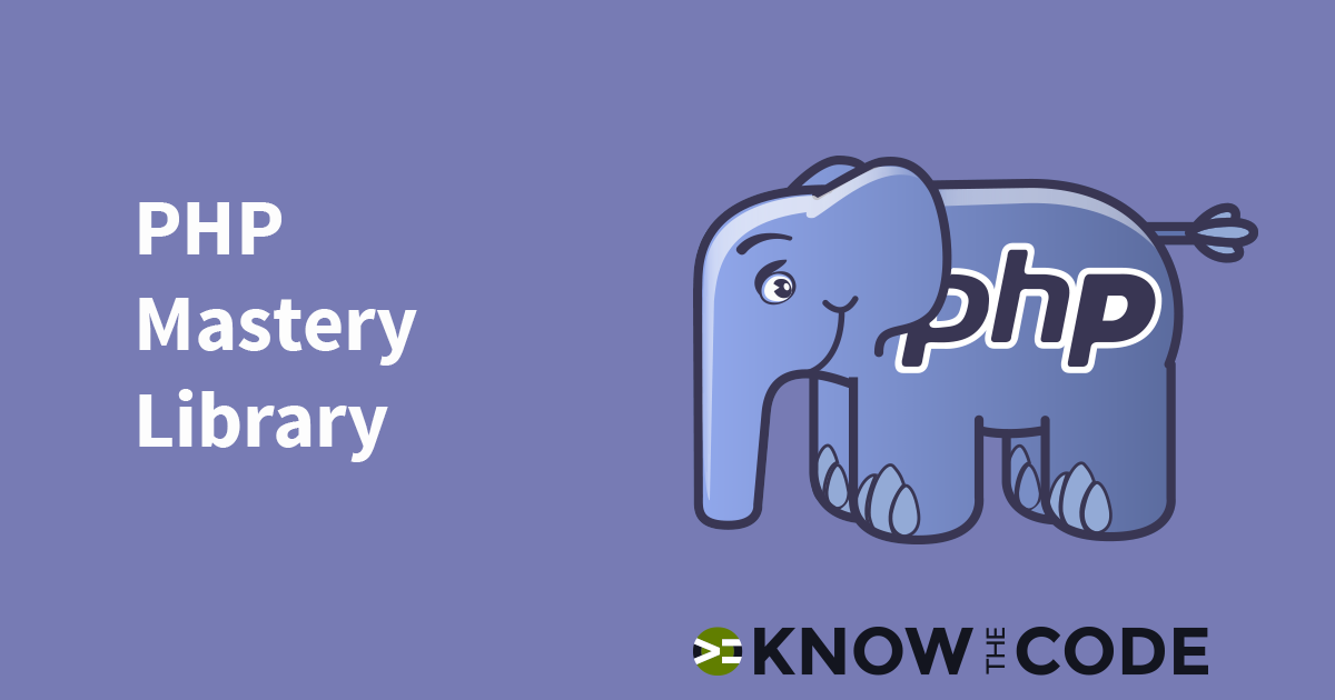 PHP Mastery Library