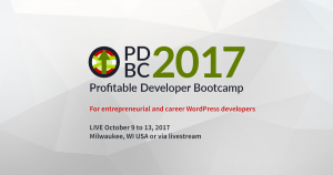 Profitable WordPress Developer Bootcamp 2017