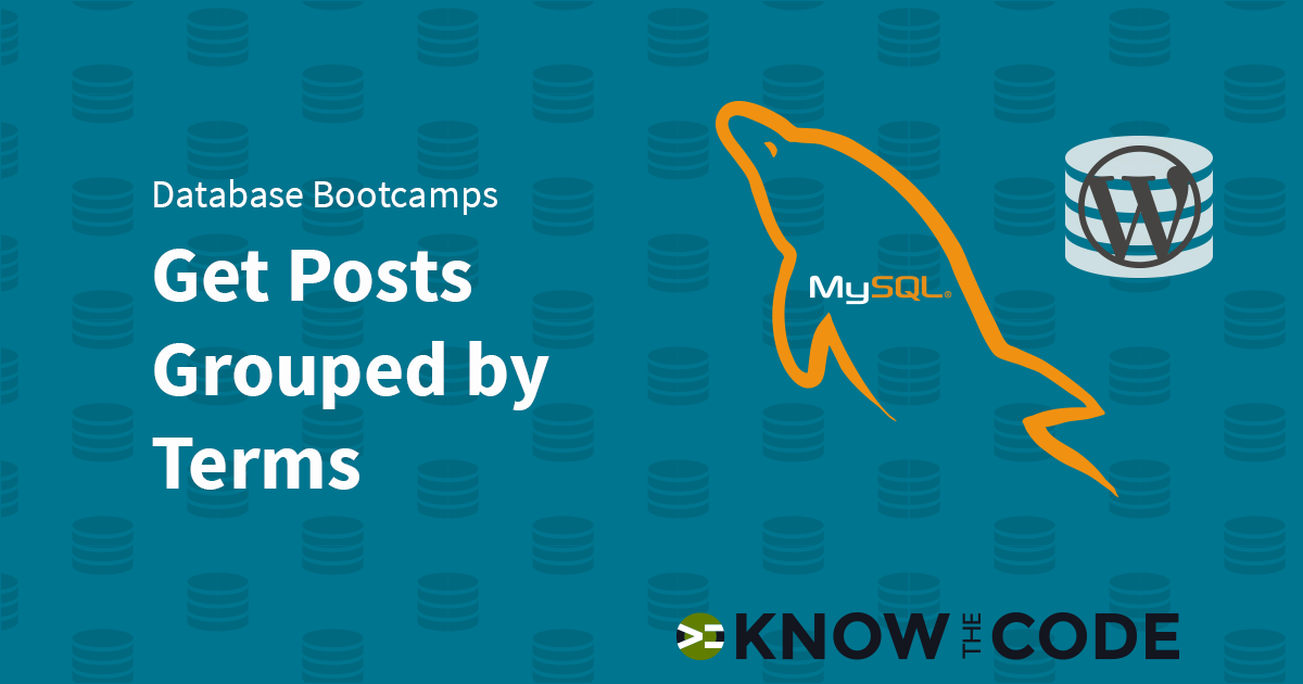 Get Posts Grouped by Terms | Know the Code