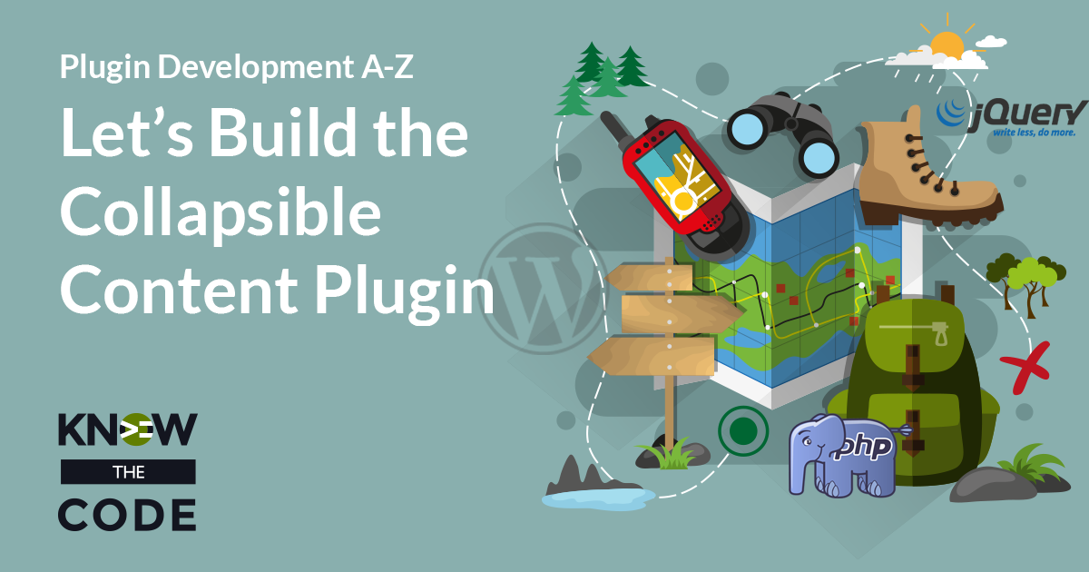 Let's Build the Collapsible Content Plugin - Part 1