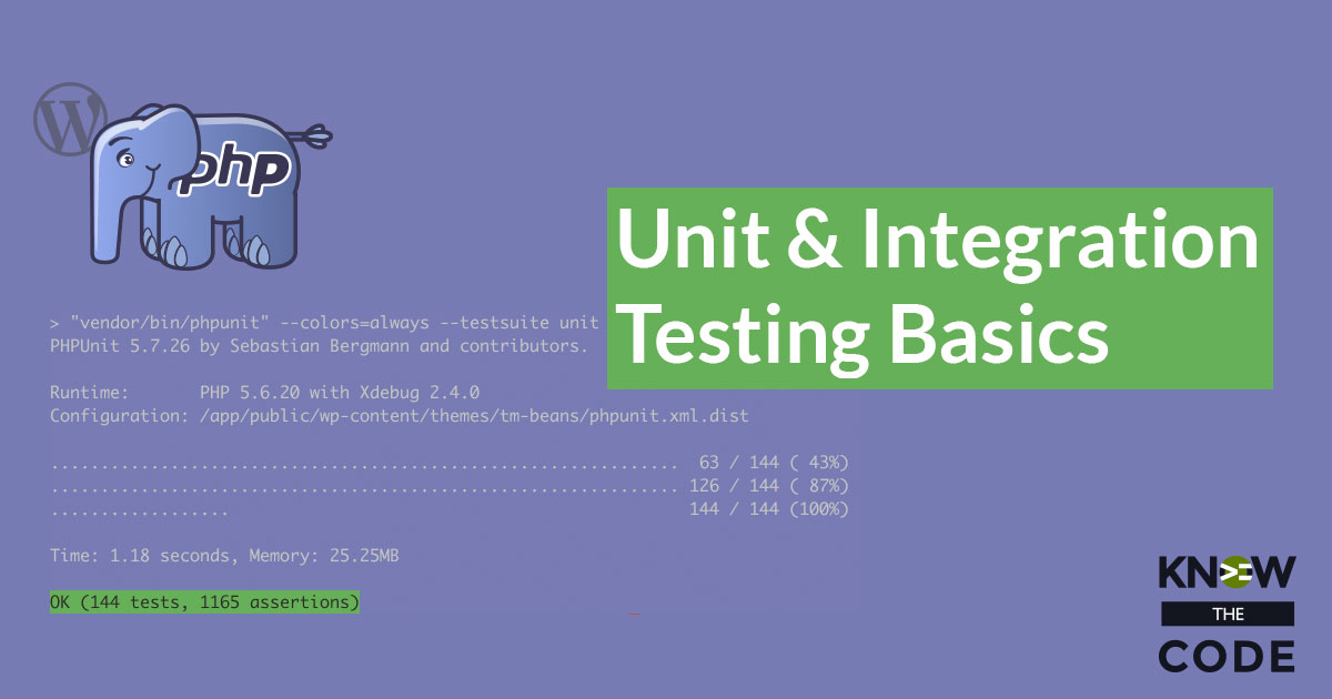Unit & Integration Testing Basics