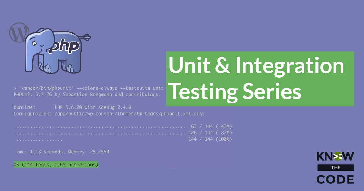 Unit & Integration Testing Series